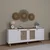 Hanah Home Konzolni sto Bohemian 1600-145, 180x75x40 cm, Belo-hrast boje