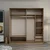 Hanah home Ormar Kale 220x210x52cm Bež