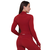 GymBeam Women‘s Ignite Crop Top Dark Red