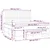 Vidaxl Box spring postelja z vzmetnico temno modra 180x200 cm žamet