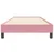 Box spring krevet bez madracem ružičasti 80 x 220 cm baršunasti