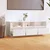 Den TV omarica bela 140x37x50 cm trdna borovina