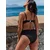 B by Ted Baker Bikini hlačke zlata/črna
