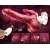 SuperLove Thrusting Realistic Vibrator with Tongue Clitoral Stimulation & Remote