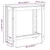 Barski stol crni 102 x 50 x 103,5 cm od konstruiranog drva