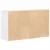 Kreveta s ladicama Bijelo 120 x 36 x 69 cm Konstruirano drvo