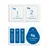 Blue Star 5D kaljeno staklo – za Samsung Galaxy A32 5G (potpuno ljepilo/case friendly) – crno