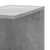 Kutna zidna polica siva boja betona 36,5 x 36,5 x 140 cm drvena