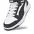 PUMA Rebound V6 Mid Sneakers Kids, White/Black/Shadow Grey