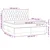 vidaXL vidaXL Box spring postelja z vzmetnico LED krem 160x200 cm blago, (20895668)