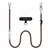 Tech-protect C10S Crossbody Strap vrvica za telefon, rjava