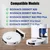 HEPA filter, 2 kos za Ecovacs Deebot N20, N20 Plus, N20 Pro Plus