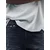 Pull&Bear Kavbojke  črn denim
