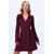 Trend Alacati Stili Ženska haljina Alc-X14427, Bordo