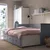 HEMNES Dnevni krevet s 3 fioke/2 dušeka, siva/Afjäll tvrdo,, 80x200 cm