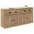 Komode s ladicama 2 pcs Umjetnički hrast 70 x 35,5 x 67,5 cm