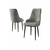 HANAH HOME Set 4 stolice Trex Grey Black