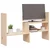 Stalak za monitor (39 - 72) x 17 x 43 cm od masivne borovine