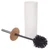shumee WC ščetka s stojalom, bambus, bela, WHITNEY, 37 cm
