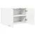 vidaXL Viseča omarica Riga 2 pcs Bela 60 x 31 x 40 cm Konstruiran les