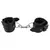 Zado Professional Leather Handcuffs Black