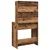 Toaletni stol s ogledalom Staro drvo 74,5x40x141 cm
