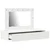 Vidaxl Toaletna mizica Bela 100 x 40 x 70 cm Konstruiran les