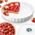 Northix Keramični pekač za tart, bel, 24,5 cm