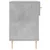 Klupa za cipele siva boja betona 102x35x55 cm konstruirano drvo