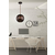 Sfinks Viseća Lampa 25 Kula W 1X60W E27 Openwork Brightly Brown
