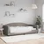 Vidaxl Raztegljiva postelja taupe 100x200 cm blago