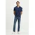 LEVIS ® Pulover Housemark  temno modra