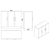 Lessentiel Maison Komoda 89,1x73,8x38,1cm Hrast-Crna