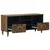 TV ormar s ladicama Smeđa 100 x 33,5 x 46 cm Čvrsto drvo manga