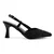 Mona shoes Ženske sandale na štiklu, Crne
