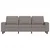 vidaXL Trosed taupe 180 cm blago
