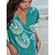 Next Bluza petrol/off-bela