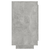 vidaXL Komoda betonsko siva 80x40x75 cm