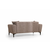 ATELIER DEL SOFA Sofa dvosed Hamlet Light Brown