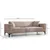 Atelier del Sofa Trosed na razvlačenje Horizon 95x43x173cm Svetlobraon