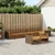 Set vanjskih sofa 8 pcs Prirodna