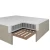 Bessagi Home Postelja Z Vzmetnico Marco, Rjava, 160x200