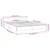 Vidaxl Posteljni okvir brez vzmetnice krem 140x190 cm blago