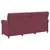 Sofa 100% poliester, metalna konstrukcija, MDF, Šperploča