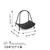 Opviq Dekorativni stalak 42x50x39cm, Crni