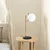 Opviq Stona lampa, Crna