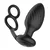 Nexus - TORNADO Rotating Plug with Cock & Ball Rings - Black