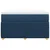 Vidaxl Box spring postelja z vzmetnico modra 120x190 cm blago