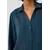 QS Bluza cijansko modra