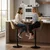 EH Barski stol Cydro Black Mokka Velvet